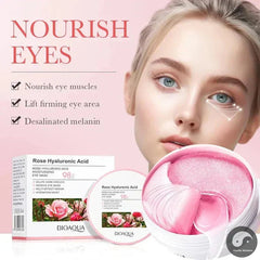 BIOAQUA Rose Hyaluronic Acid Eye Mask Anti Dark Circles