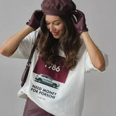 Street Y2K Versatile Pure Cotton Short-sleeved T-shirt Top