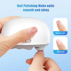 2 in 1 Multifunctional Electric Nail Clipper & Polisher