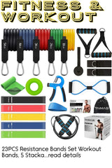 Exercise Band Set of 11 Pcs