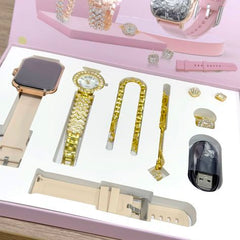 A58 Plus smartwatch women's jewelry set