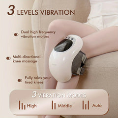 Smart Knee Massager Rechargeable Vibrating Knee