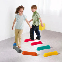 Non-slip Textured Sensory Stepping Stones For Kids Portable Obstacle