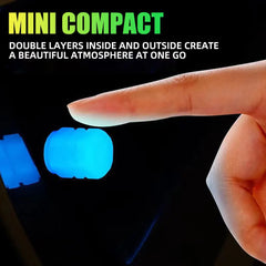 Universal Fluorescent Light Night Glowing Tire Valve Caps For Cars Bikes By cycles