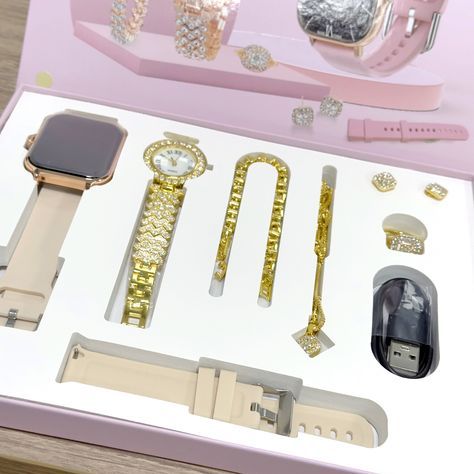 A58 Plus smartwatch women's jewelry set