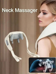 6D Adjustable Neck, Shoulder & Muscle Relaxation Massager
